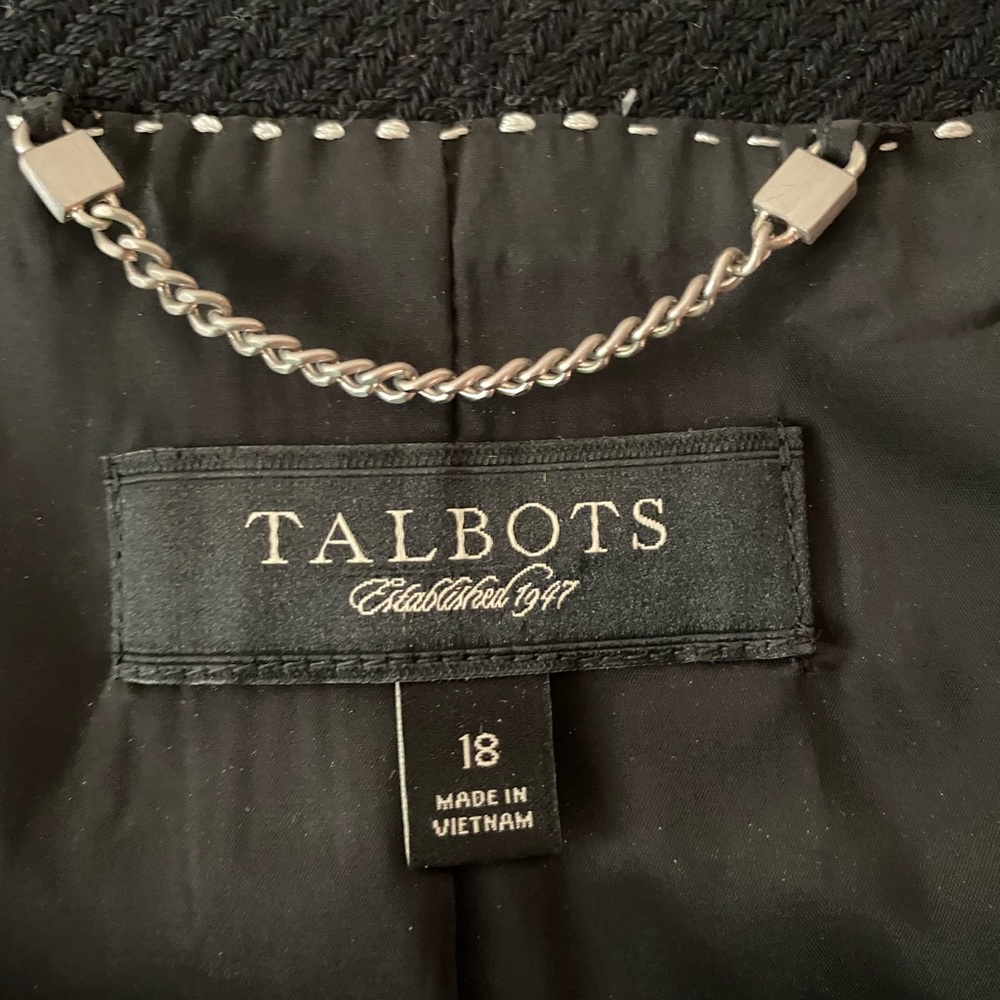 Talbots jacket/ blazer size18